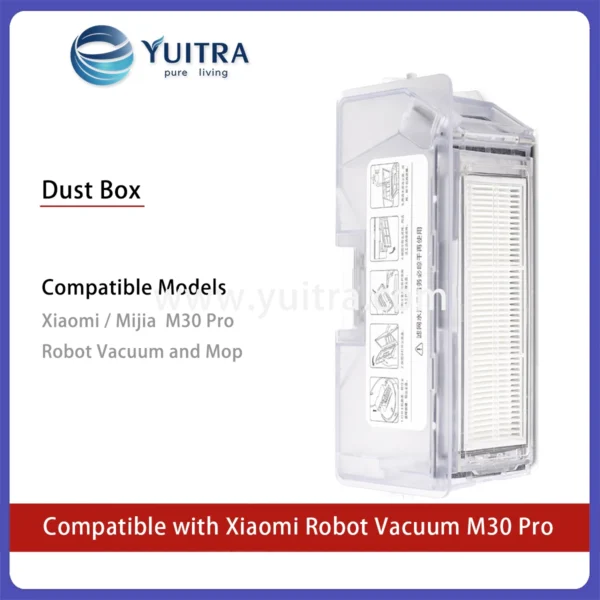 Compatible Xiaomi Robot Vacuum Replacement Kit for M30 Pro Series - Image 5