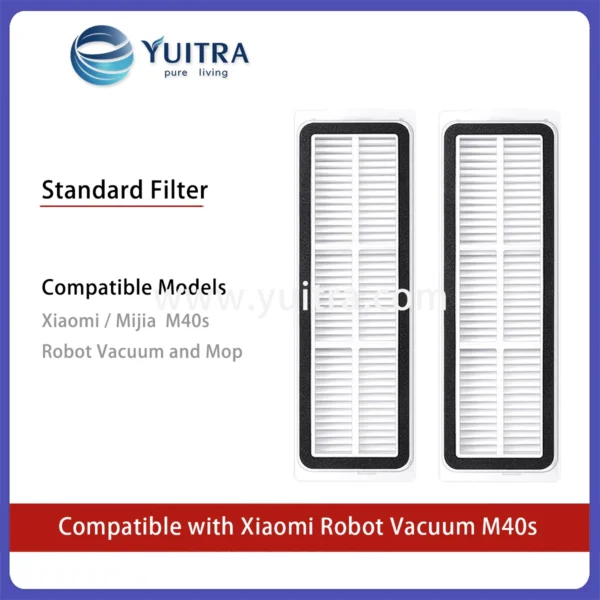 Compatible Xiaomi Robot Vacuum Replacement Kit for M40s Series - Image 3